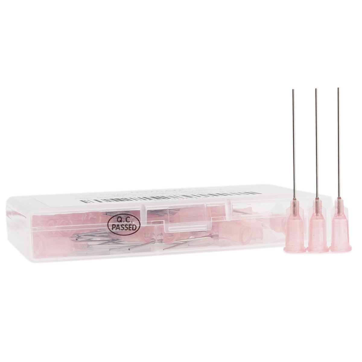 1ml Syringe with 18Ga 1.5” Blunt Needle and Plastic Needle with Matching  Cap (Pack of 10)